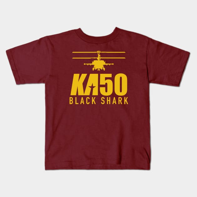 KA-50 Black Shark Kids T-Shirt by TCP